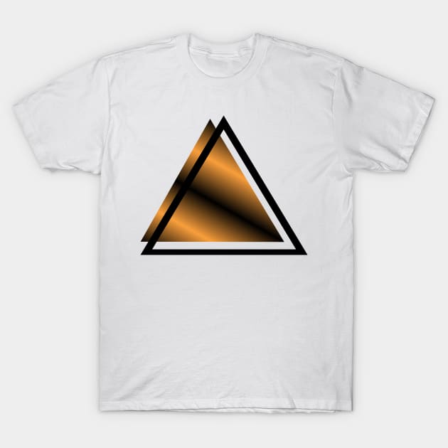 Metal triangle T-Shirt by SAMUEL FORMAS